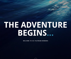 ICE Platinum Rewards, web design & website development project and website maintenance service for a global membership company
